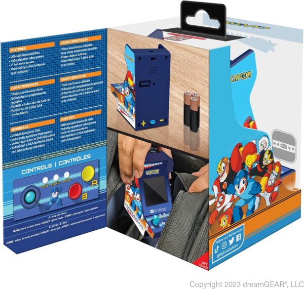 My Arcade Mega Man Pico Player Portable Retro Arcade (6 GAMES IN 1) - Image 6