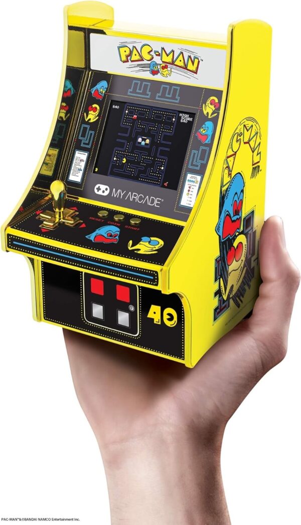 My Arcade Space Invaders Mini Arcade Machine - Micro Player Table Top Arcade Machine, Portable Handheld Game, Retro Gaming Console, Mini Retro Games Machines for Kids & Adults - Image 15