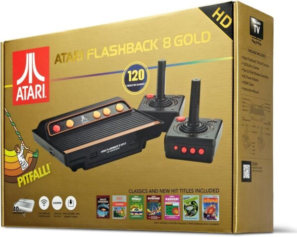 Retro Atari Flashback 8 Gold HD (Electronic Games)