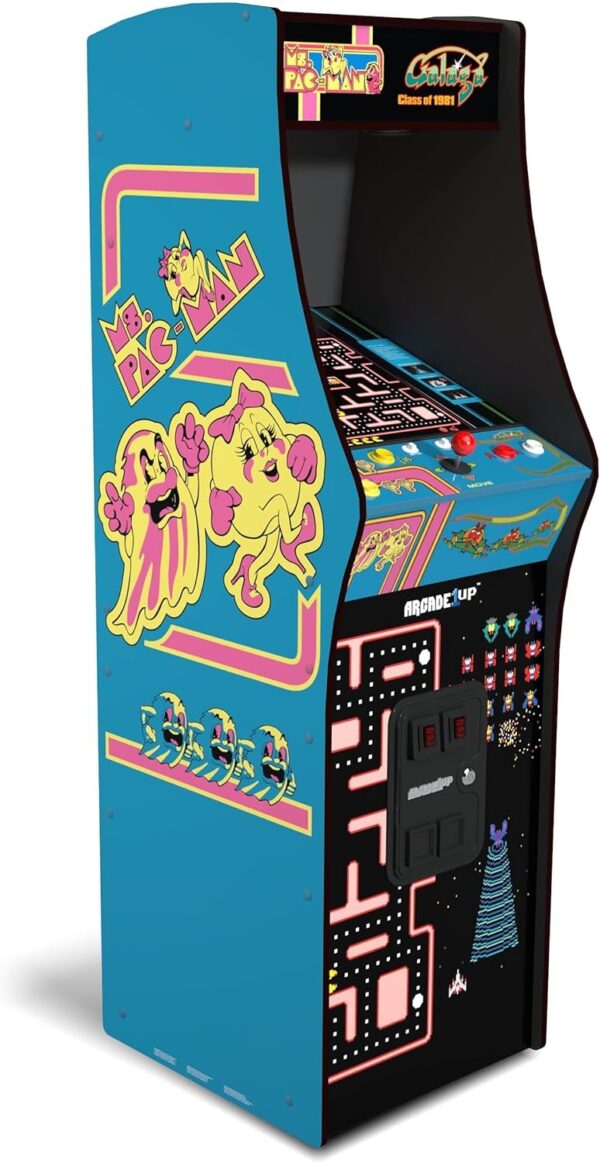 Arcade1up - Ms. Pac-Man vs Galaga - Class of 81 - Deluxe Arcade Machine