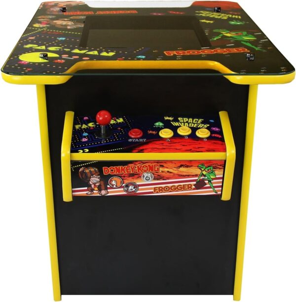 Arcade Game Machine Retro Cocktail Table Cabinet 60 Classic Video Games Flip Screen 1 or 2 Player 19 Inch LCD Display Screen Stereo Speaker Free Play Or Coin Operated 64.5cm W x 73cm H x 89.5cm D - Image 5