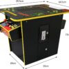 Arcade Game Machine Retro Cocktail Table Cabinet 60 Classic Video Games Flip Screen 1 or 2 Player 19 Inch LCD Display Screen Stereo Speaker Free Play Or Coin Operated 64.5cm W x 73cm H x 89.5cm D - Image 6