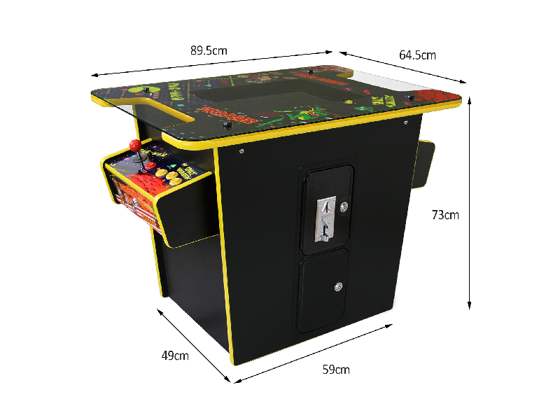 arcade table dimensions