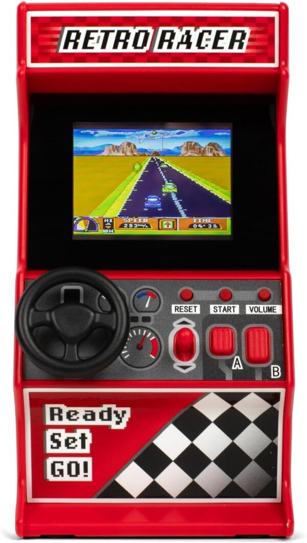 Orb Mini Retro Handheld Games Console & Arcade Bundle - 1 x 150 In-Built Games Console & 2 x 240 In-Built Games Arcade, 1 x 30 In-Built Racing Games, Full Colour LCD Screen - Thumbs Up! - Image 34