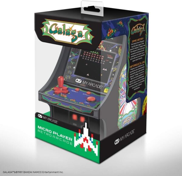 6" Collectible Retro Galaga Micro Player (Electronic Games) - Image 7