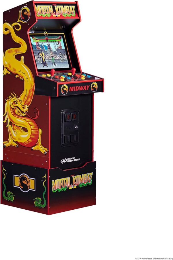 Arcade1Up MORTAL KOMBAT LEGACY 14 GAMES Wifi ENABLED ARCADE MACHINE