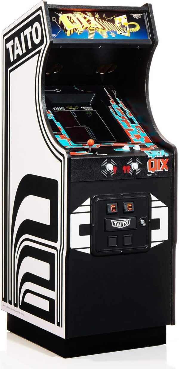 Numskull Quarter Arcades Elevator Action Collector's Edition Mini Arcade - 1/4 Scale Authentic Wooden Replica, Original ROM, Rechargeable Battery & 3W Speakers for Retro Enthusiasts - Image 7