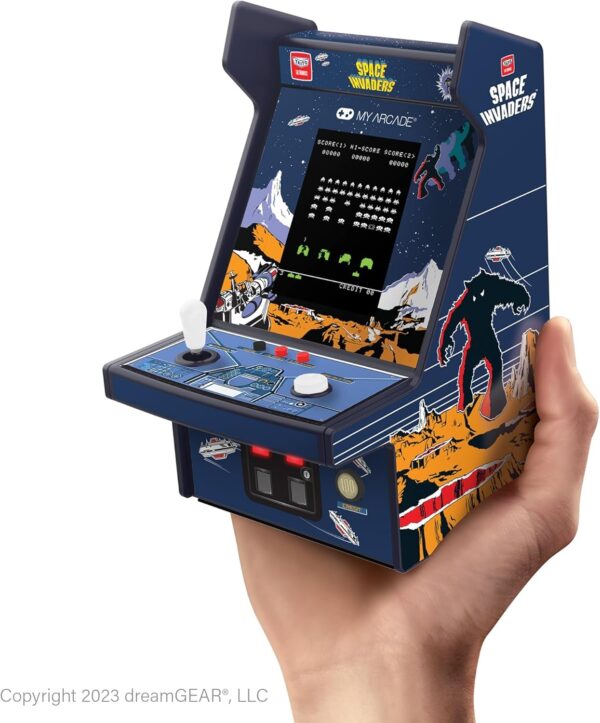 My Arcade Tetris Mini Arcade Machine - Micro Player Pro Table Top Arcade Machine, Portable Handheld Game, Retro Gaming Console, Mini Retro Games Machines for Kids & Adults - Image 14