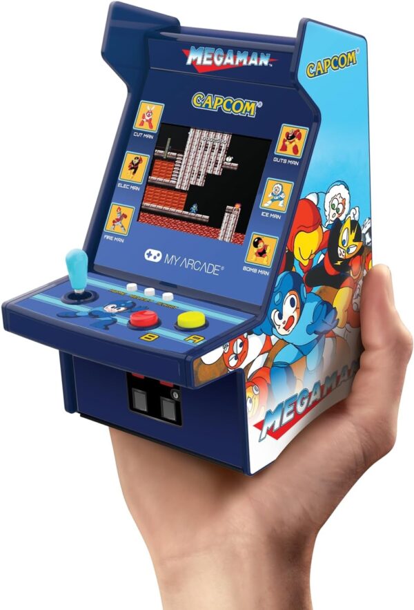 My Arcade Tetris Mini Arcade Machine - Micro Player Pro Table Top Arcade Machine, Portable Handheld Game, Retro Gaming Console, Mini Retro Games Machines for Kids & Adults - Image 16