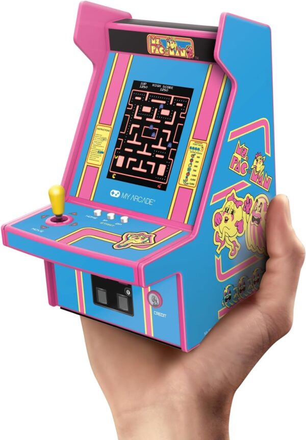 My Arcade Tetris Mini Arcade Machine - Micro Player Pro Table Top Arcade Machine, Portable Handheld Game, Retro Gaming Console, Mini Retro Games Machines for Kids & Adults - Image 24