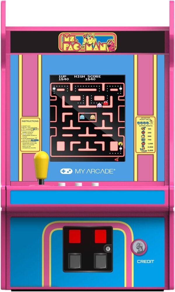 My Arcade Tetris Mini Arcade Machine - Micro Player Pro Table Top Arcade Machine, Portable Handheld Game, Retro Gaming Console, Mini Retro Games Machines for Kids & Adults - Image 25