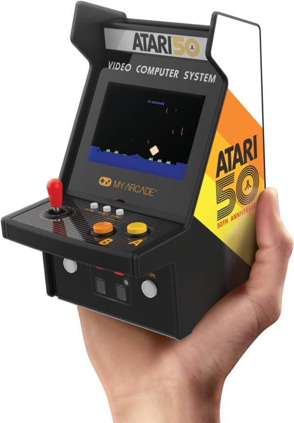 My Arcade Tetris Mini Arcade Machine - Micro Player Pro Table Top Arcade Machine, Portable Handheld Game, Retro Gaming Console, Mini Retro Games Machines for Kids & Adults - Image 53