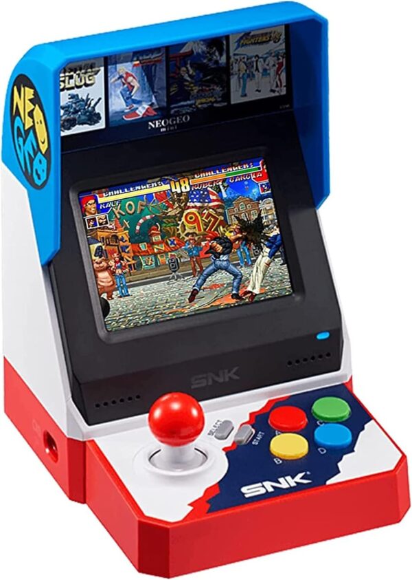 NEOGEO Mini International Edition, PreLoaded 40 SNK Licensed Classic Games, Including King of Fighters, Metal Slug, etc., Supports Large Screen HDMI Output/2 Gamepad Ports/For Adults and Children - Image 8