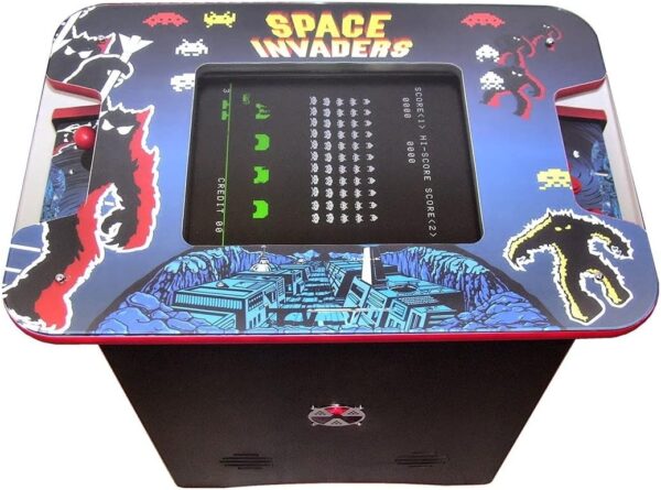 Jamma Multi Game Retro Arcade Cocktail Table Ready to Play - Space Invader Themed (60 Game Model) - Image 5