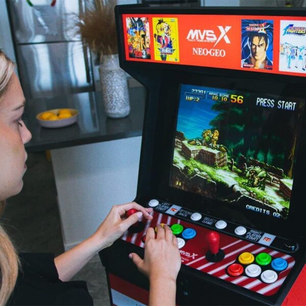 UNICO MVSX Home Arcade, Preloaded 50 SNK Neo Geo Official Licenced Retro Games, Support Two players to Play Games Concurrently, Including The King of Fighters/Metal Slug and More - Image 7