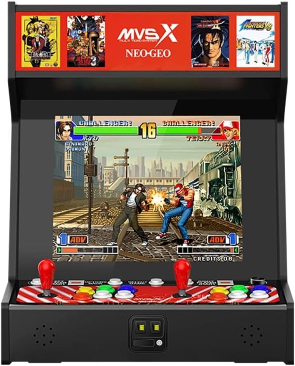 UNICO MVSX Home Arcade, Preloaded 50 SNK Neo Geo Official Licenced Retro Games, Support Two players to Play Games Concurrently, Including The King of Fighters/Metal Slug and More - Image 9