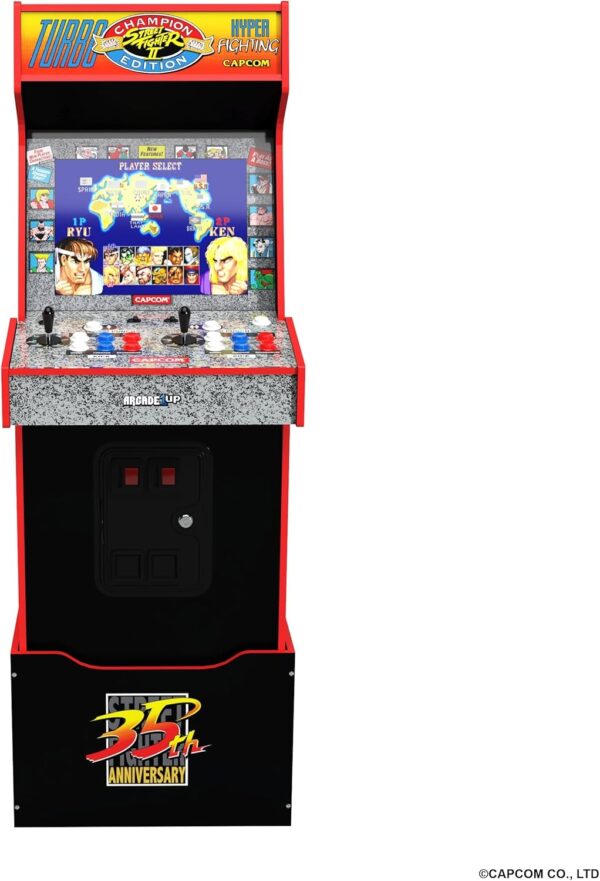 Arcade1Up STREET FIGHTER LEGACY 14 GAMES Wifi ENABLED ARCADE MACHINE - Image 4