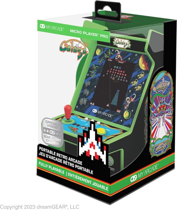 My Arcade Atari Mini Arcade Machine - Micro Player Pro Table Top Arcade Machine, Portable Handheld Game, Retro Gaming Console, Mini Retro Games Machines for Kids & Adults - Image 46