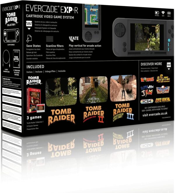 Evercade EXP-R Handheld with Tomb Raider 1, 2 & 3 - Image 10